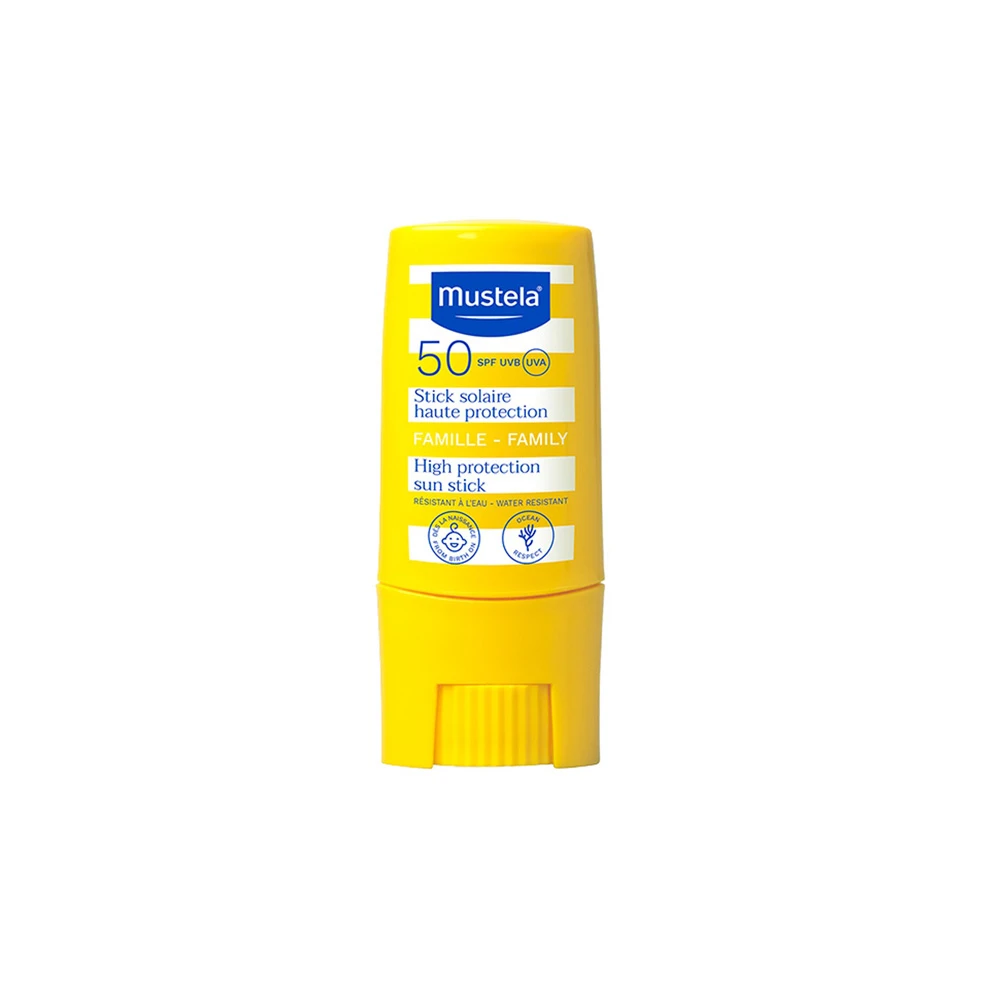 Mustela Solaire SPF50+ Αντηλιακό Προσώπου Σε Stick 9ml