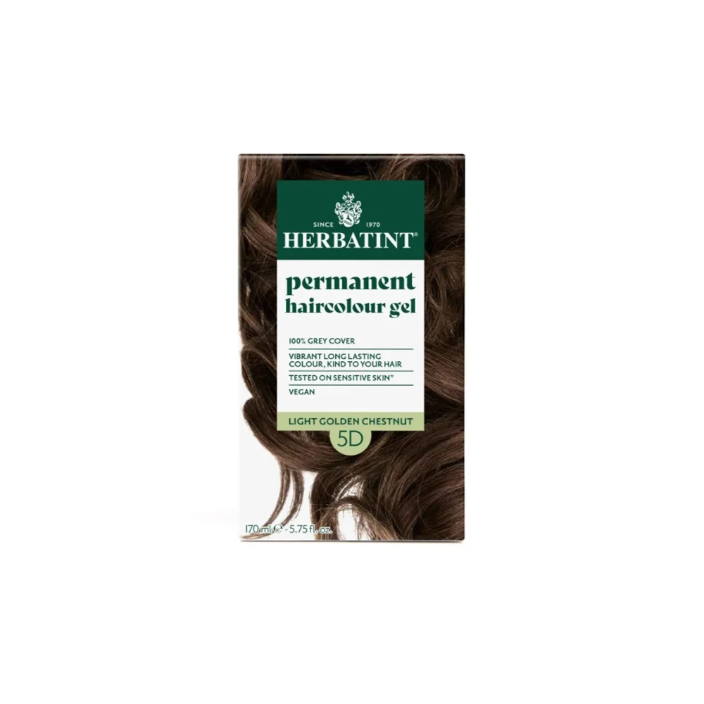 Herbatint Permanent Haircolour Gel 5D Light Goldern Chestnut 170ml