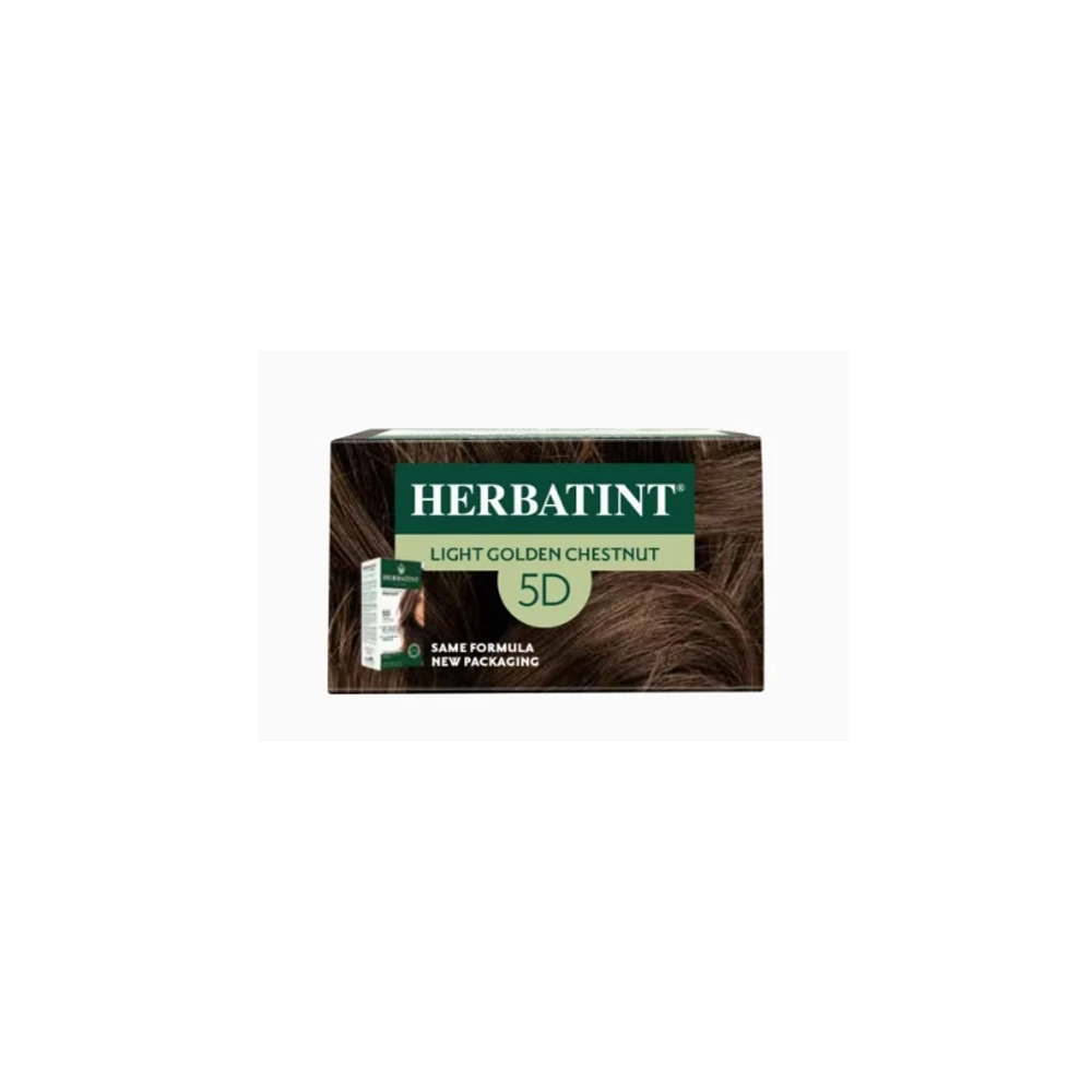 Herbatint Permanent Gel Βαφή Μαλλιών 5D Καστανό Ανοικτό Χρυσαφί 170ml