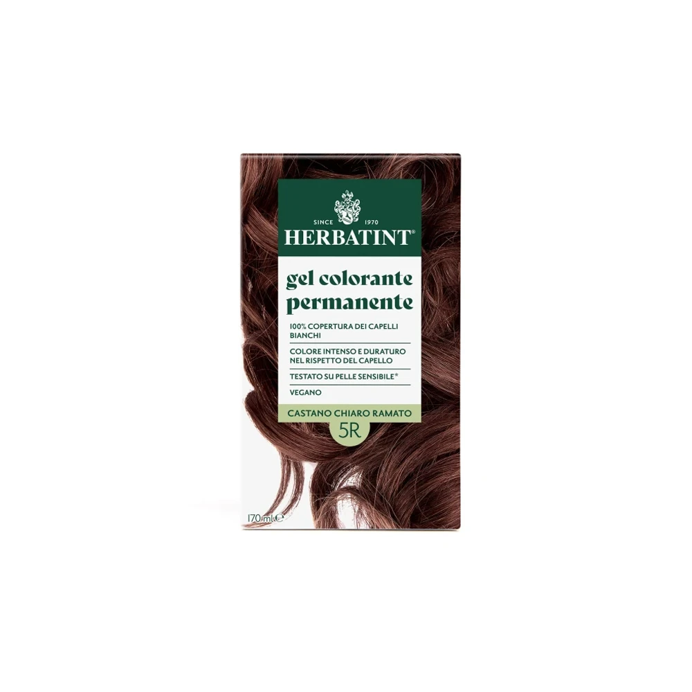 Herbatint Permanent Haircolour Gel Ammonia Free Hair Colour 5R Light Bronze Brown 170ml