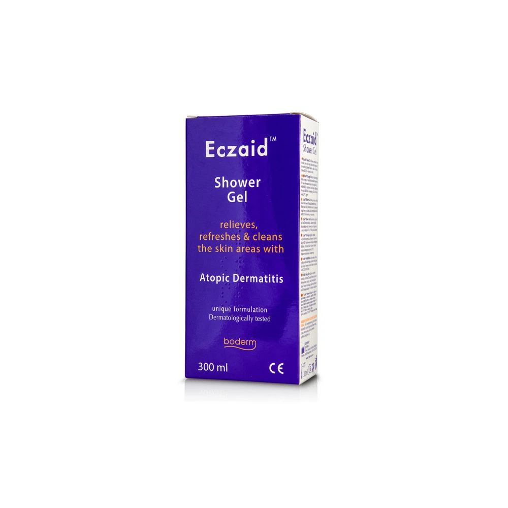 Boderm Eczaid Shower Gel Απαλυντικό Αφρόλουτρο Για Τον Καθαρισμό Σε Συμπτώματα Ατοπικής Δερματίτιδας 300ml