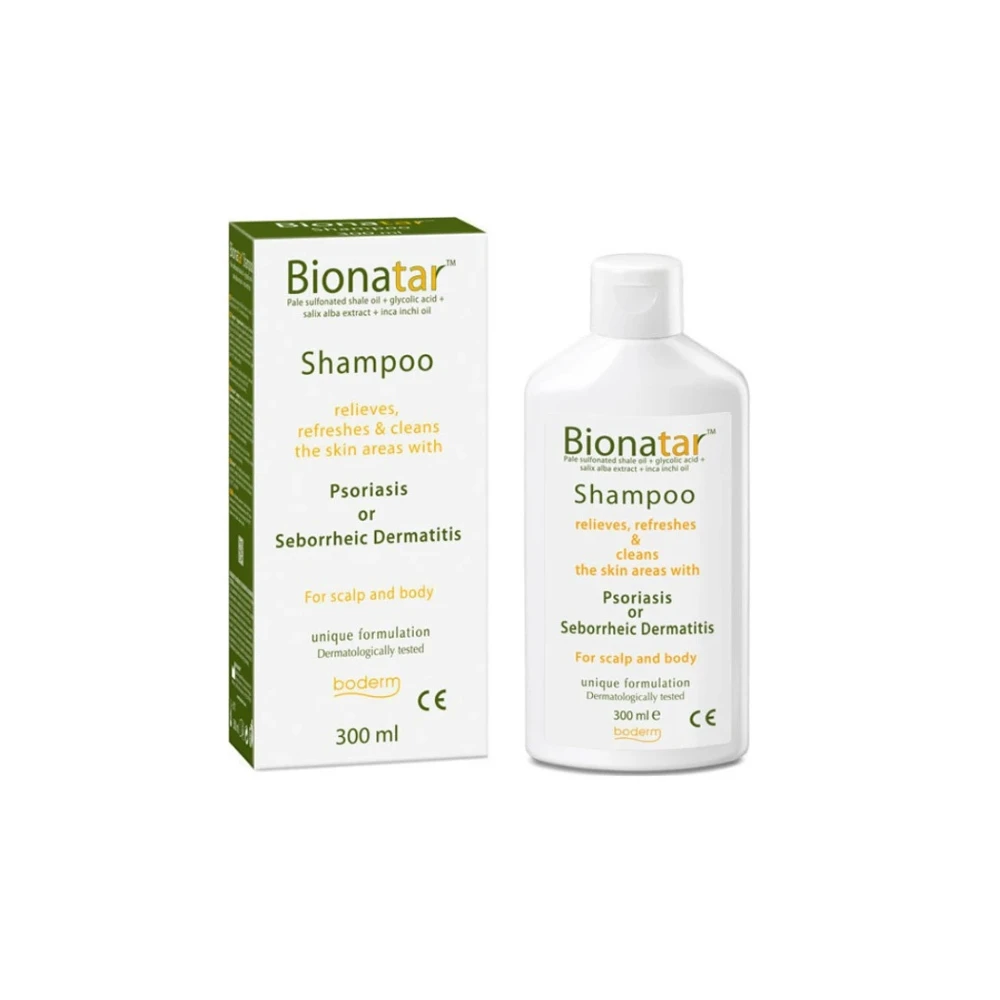 Boderm Bionatar Shampoo Σαμπουάν Για Την Ανακούφιση Των Συμπτωμάτων Της Ψωρίασης & Της Σμηγματορροϊκής Δερματίτιδας 300ml