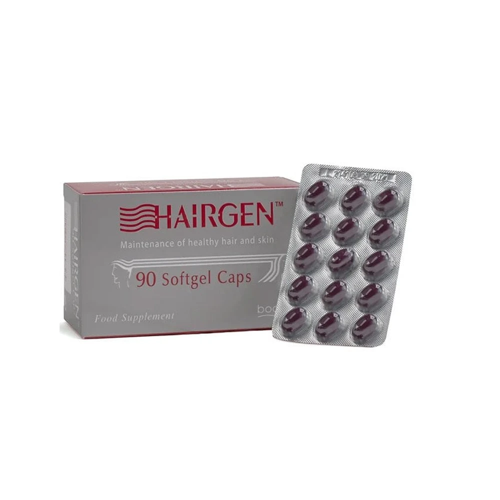 Boderm Hairgen Συμπλήρωμα Διατροφής Για Την Καλή Υγεία Των Μαλλιών & Του Δέρματος 90 μαλακές κάψουλες