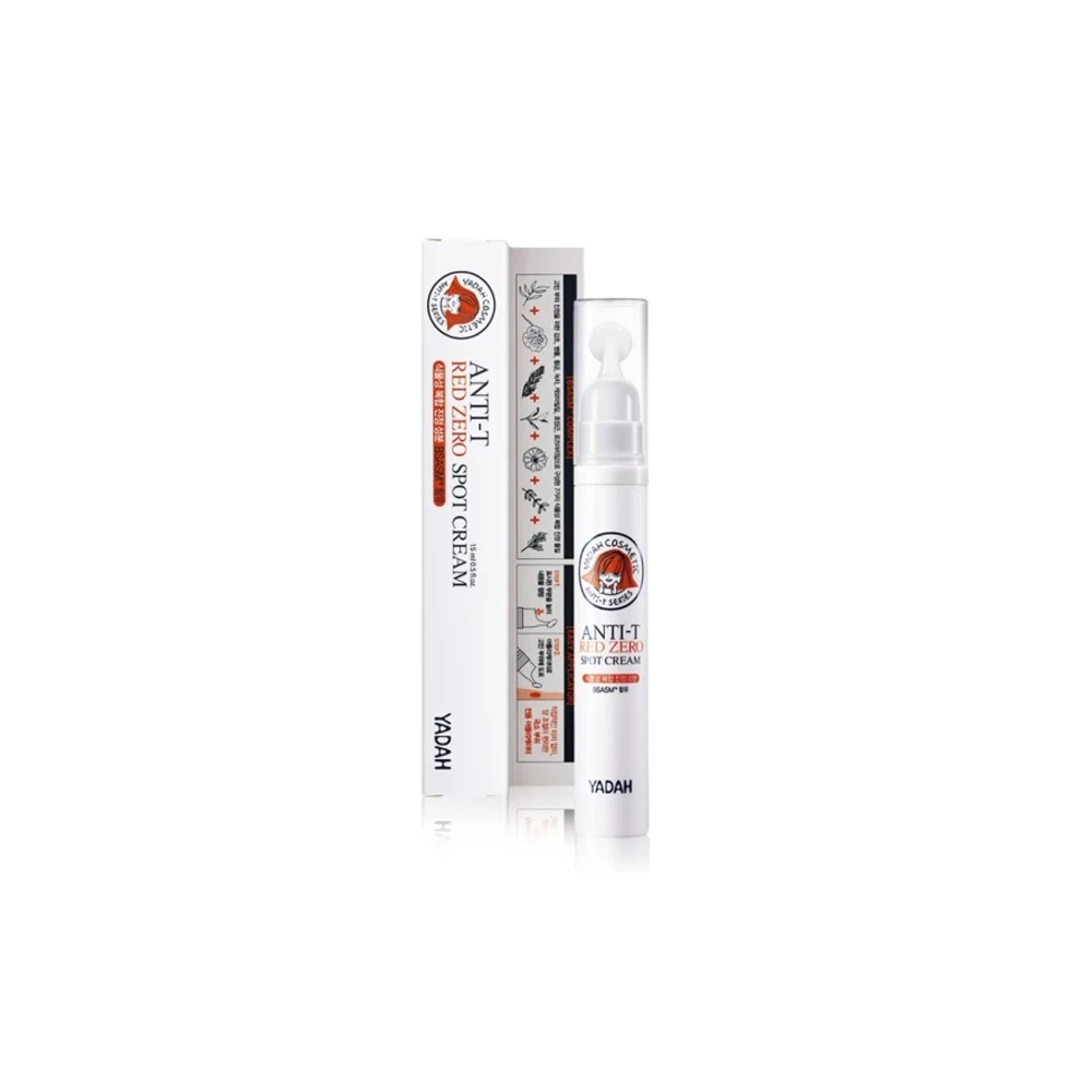 Yadah Anti-T Red Zero Spot Cream Κρέμα Προσώπου Κατά Της Ερυθρότητας 15ml