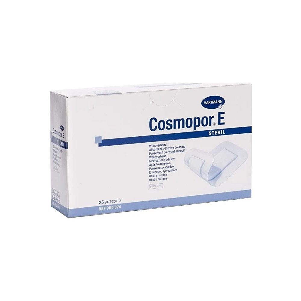 Hartmann Cosmopor E Adhesive Sterile Gauze 8x10cm 25 pieces