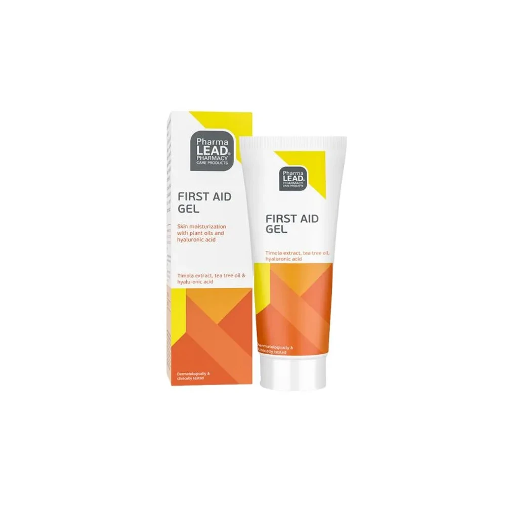 Pharmalead First Aid Gel Πρώτης Βοήθειας Με Εκχύλισμα Timola Έλαιο Τειόδεντρου & Υαλουρονικό Οξύ 50ml