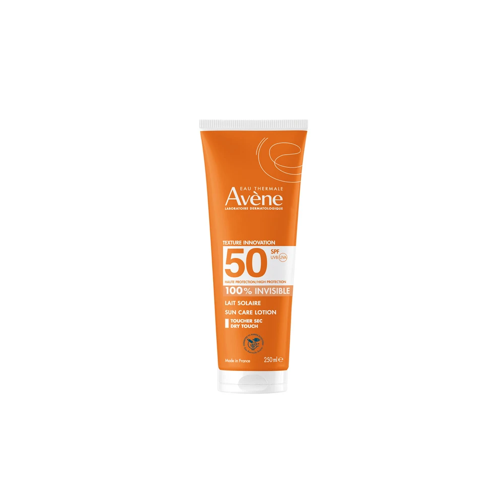 Avène Αντηλιακό Γαλάκτωμα SPF50 Υψηλής Προστασίας Με Αόρατο Τελείωμα Για Ευαίσθητο Δέρμα 250ml