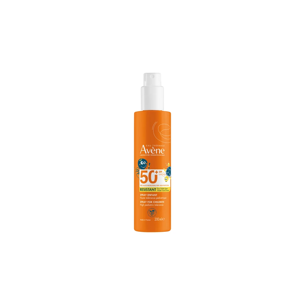 Avène Family Spray SPF50+ Παιδικό Αντηλιακό Για Ευαίσθητο Δέρμα Με Τριπλή Αντίσταση Στο Νερό Την Άμμο Και Τον Ιδρώτα 200ml