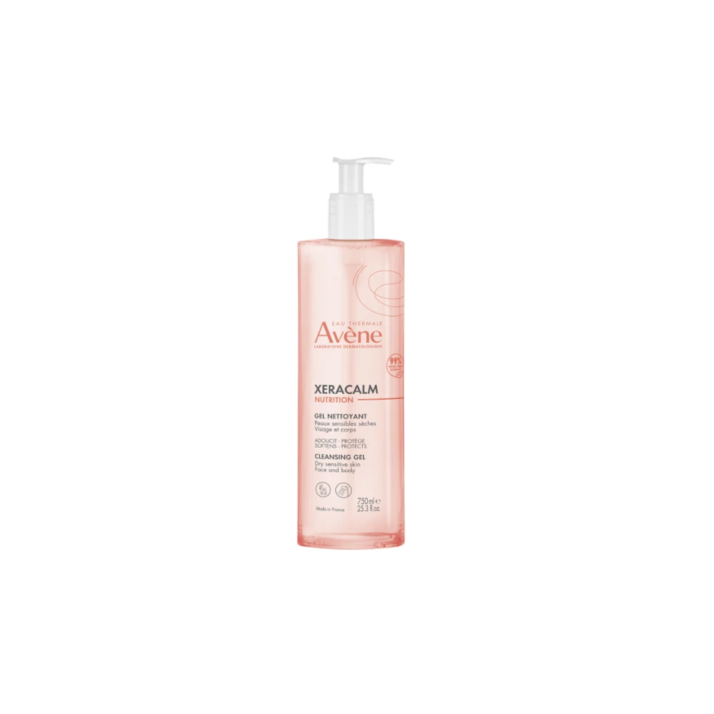 Avène XeraCalm Nutrition Cleansing Gel For Dry Sensitive Skin 750ml