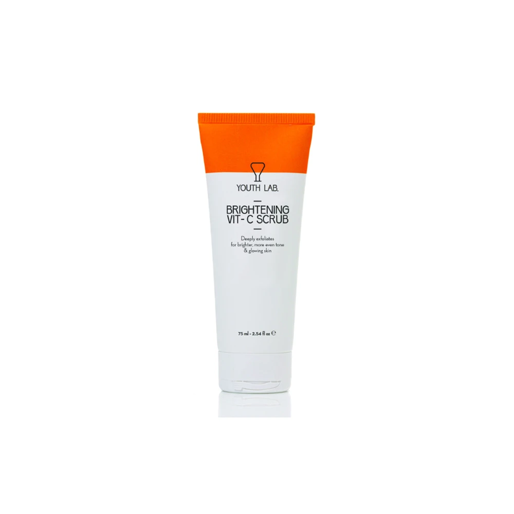 YOUTH LAB. Brightening Vit-C Scrub Απολεπιστικό Προσώπου Για Λάμψη 75ml