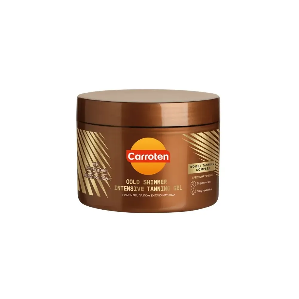 Carroten Gold Shimmer Intensive Tanning Gel 150ml