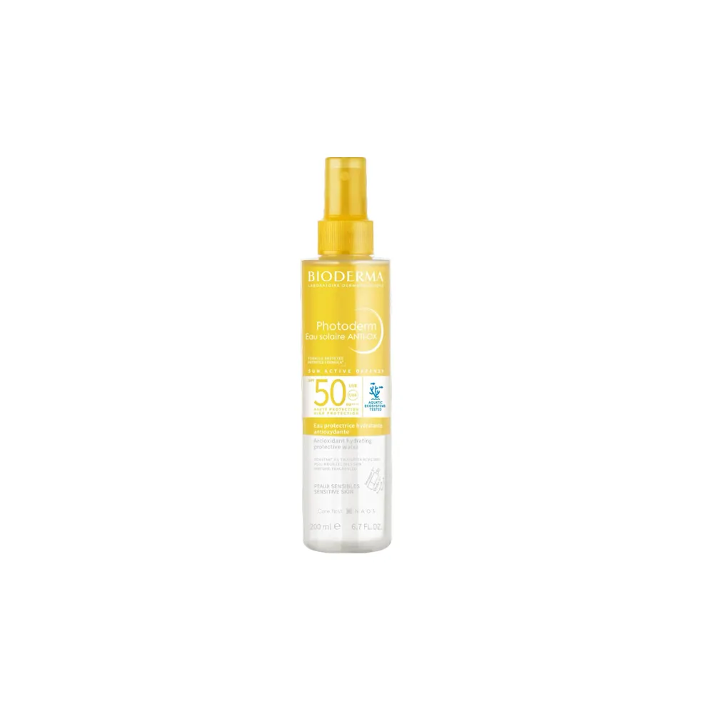 Bioderma Photoderm Eau Solaire ANTI-OX SPF50 Αντιοξειδωτικό Αντηλιακό Νερό 200ml