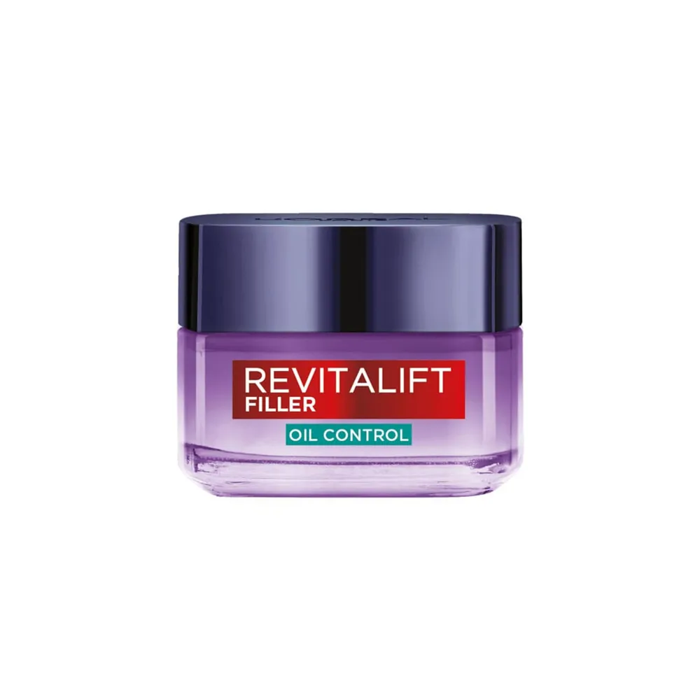 L'Oreal Paris Revitalift Filler Hyaluronic Gel Cream Ενυδατική Κρέμα Τζελ Με Υαλουρονικό Οξύ Για Ρύθμιση Της Λιπαρότητας 50ml