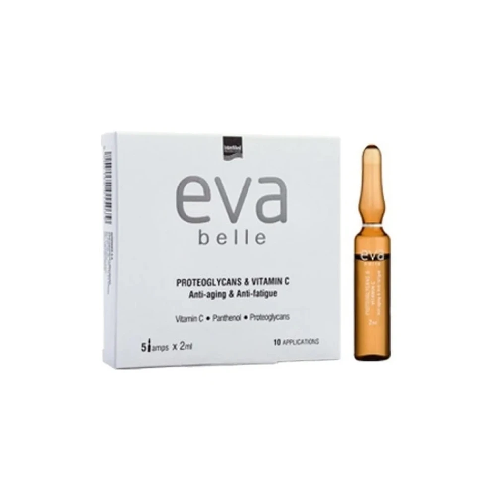 InterMed Eva Belle Proteoglycans & Vitamin C Αμπούλες Για Eπαναφορά Λάμψης & Όγκου 5x2ml