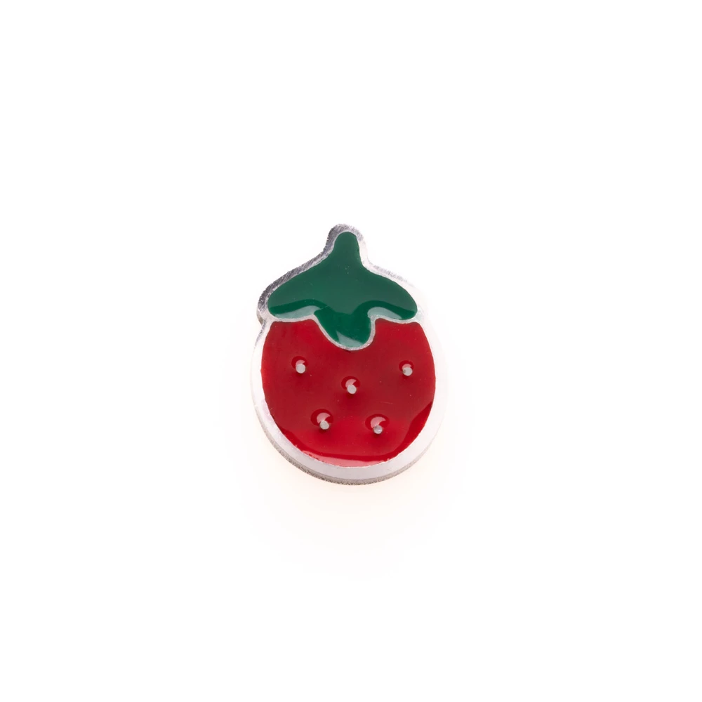 InoPlus Borghetti Summer Kids Art 1164 Earrings Steel Strawberry 1 pair