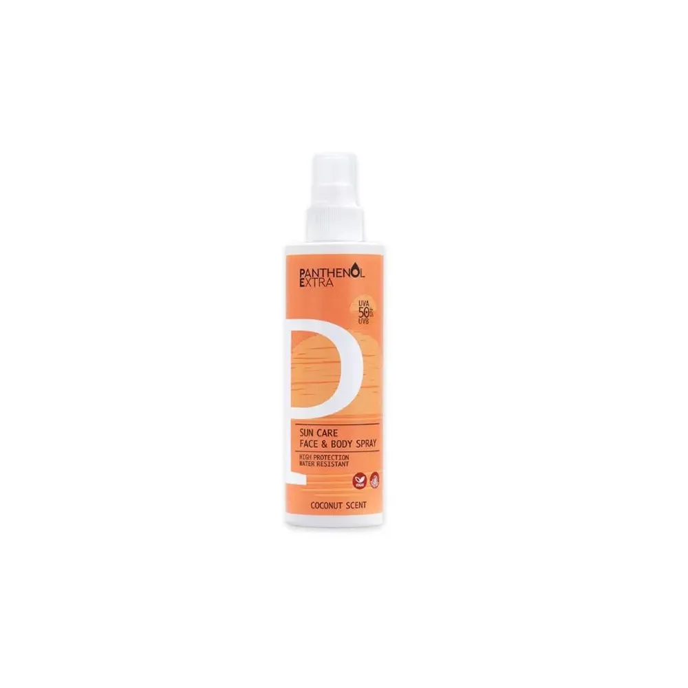 Medisei Panthenol Extra Sun Care Face & Body Spray SPF50 With Coconut Scent 250ml