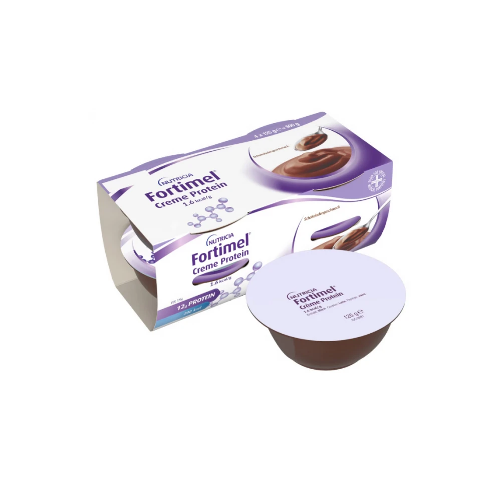Nutricia Fortimel Creme Protein Chocolate 4x125gr