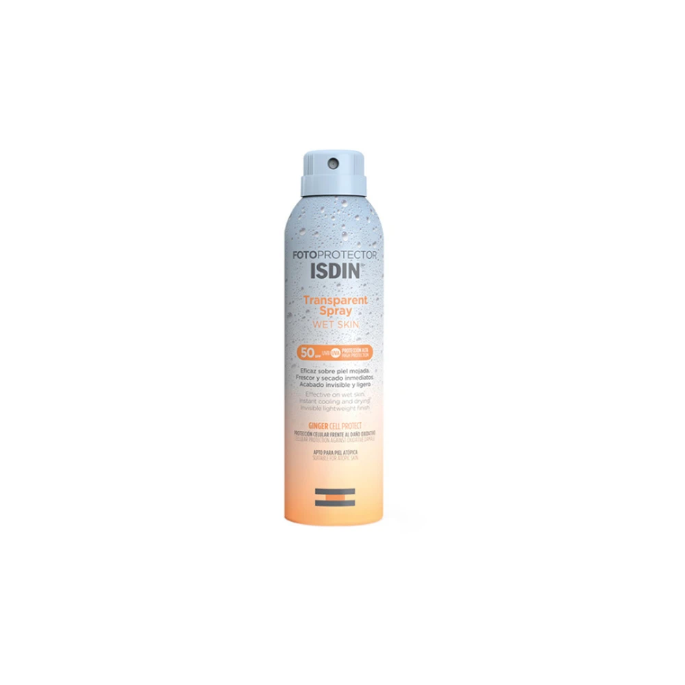 ISDIN Fotoprotector Transparent Spray Wet Skin SPF50 250ml