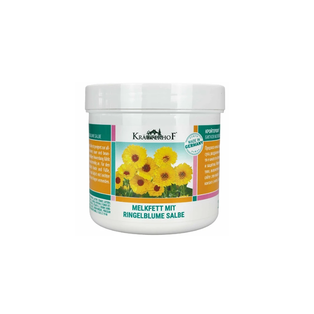 Krauterhof Calendula Cream With Moisturizing, Soothing & Healing Action 100ml