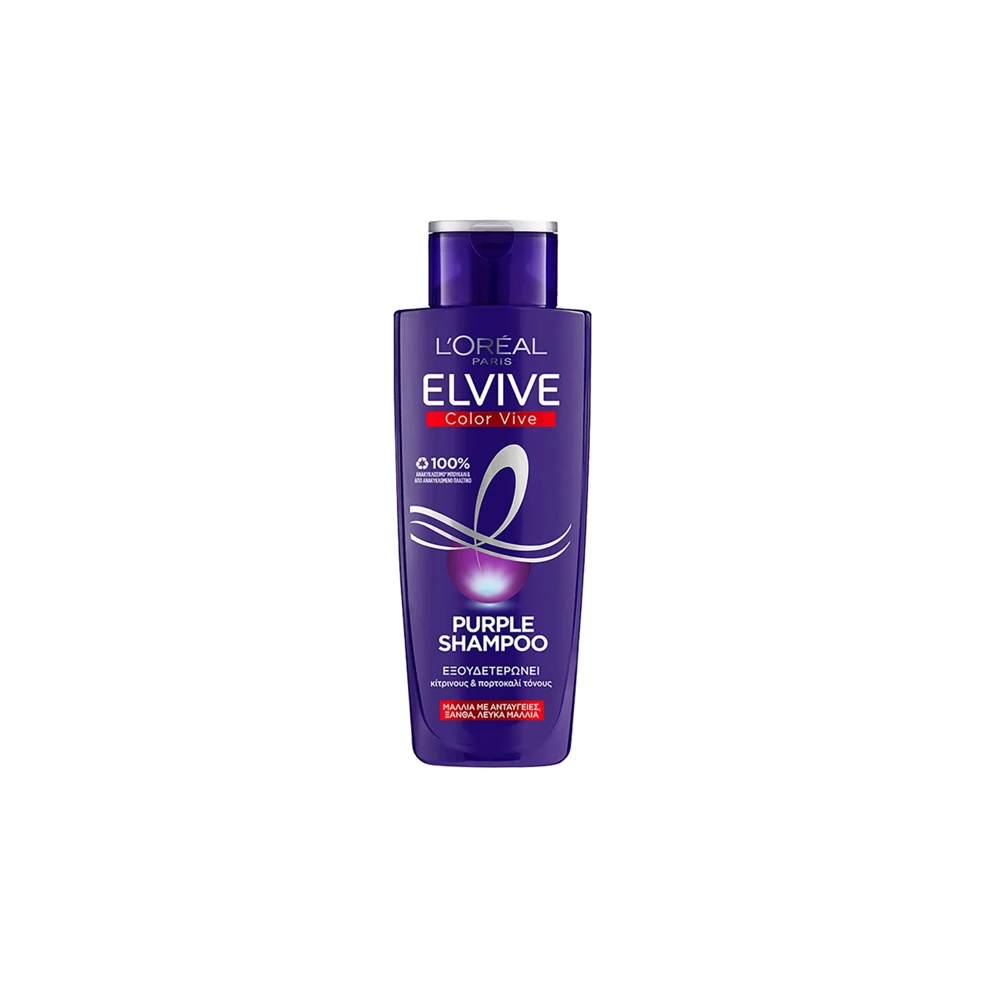 L'oreal Paris Elvive Color Vive Purple Shampoo For Blonde Hair 200ml