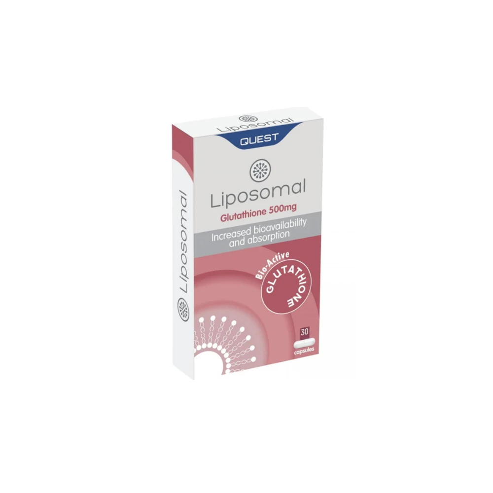 quest glutathione Liposomal 500mg Λιποσωμική Γλουταθειόνη 30 κάψουλες Variant:1mg CAS 89030-95-5 Enlarged Prostate/BPH - Prostate