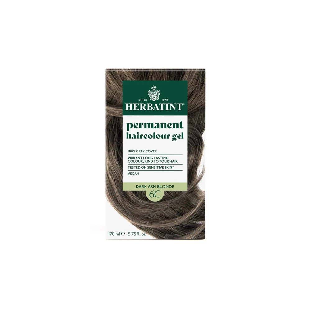 Herbatint Permanent Haircolour Gel 6C Dark Ash Blonde 170ml