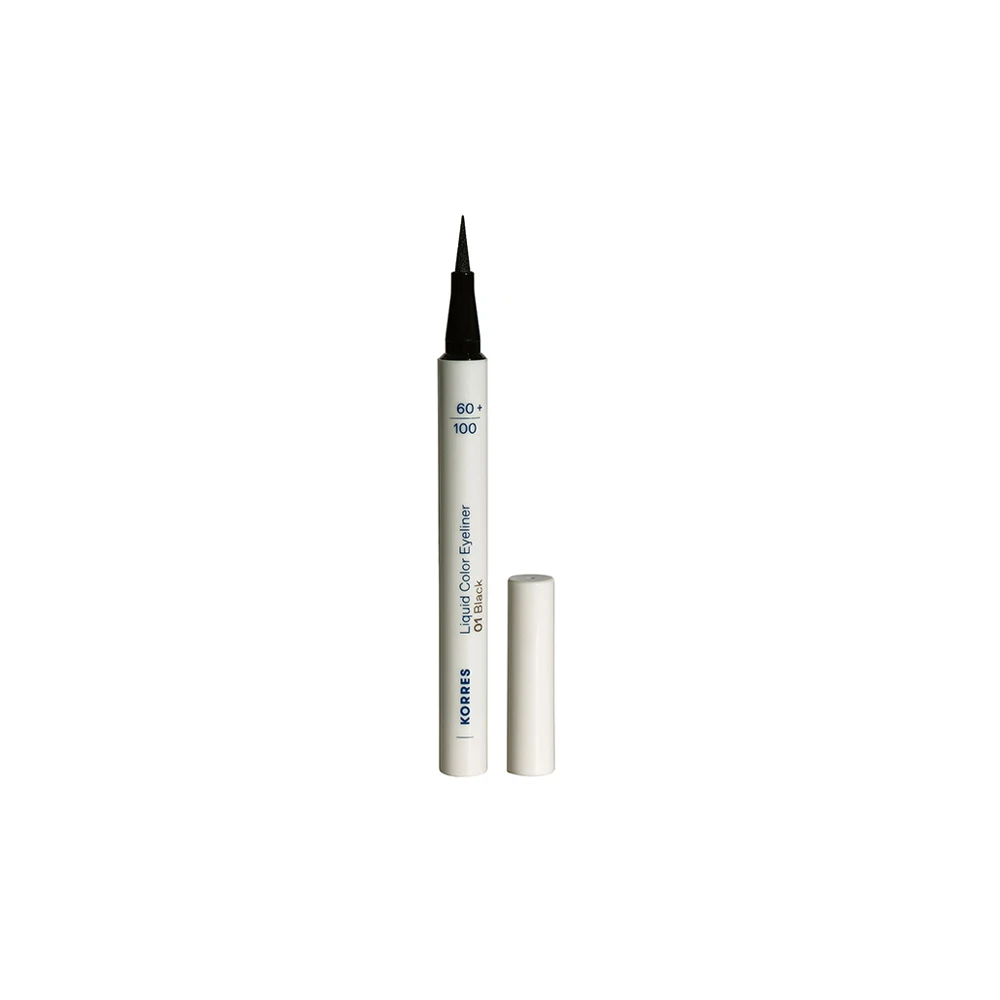 Korres Liquid Color Eyeliner 01 Black 1ml