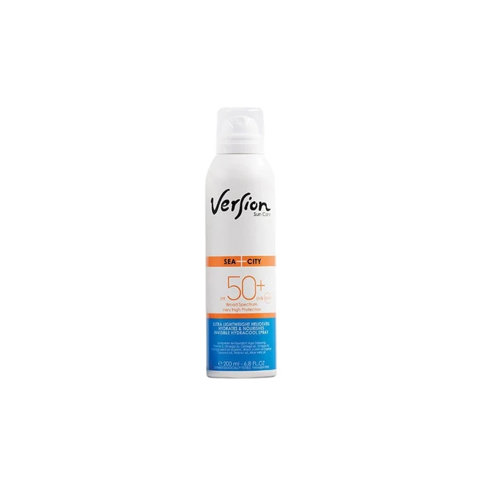 Version Sea+City Αντηλιακό Spray Για Το Σώμα SPF50+ 200ml