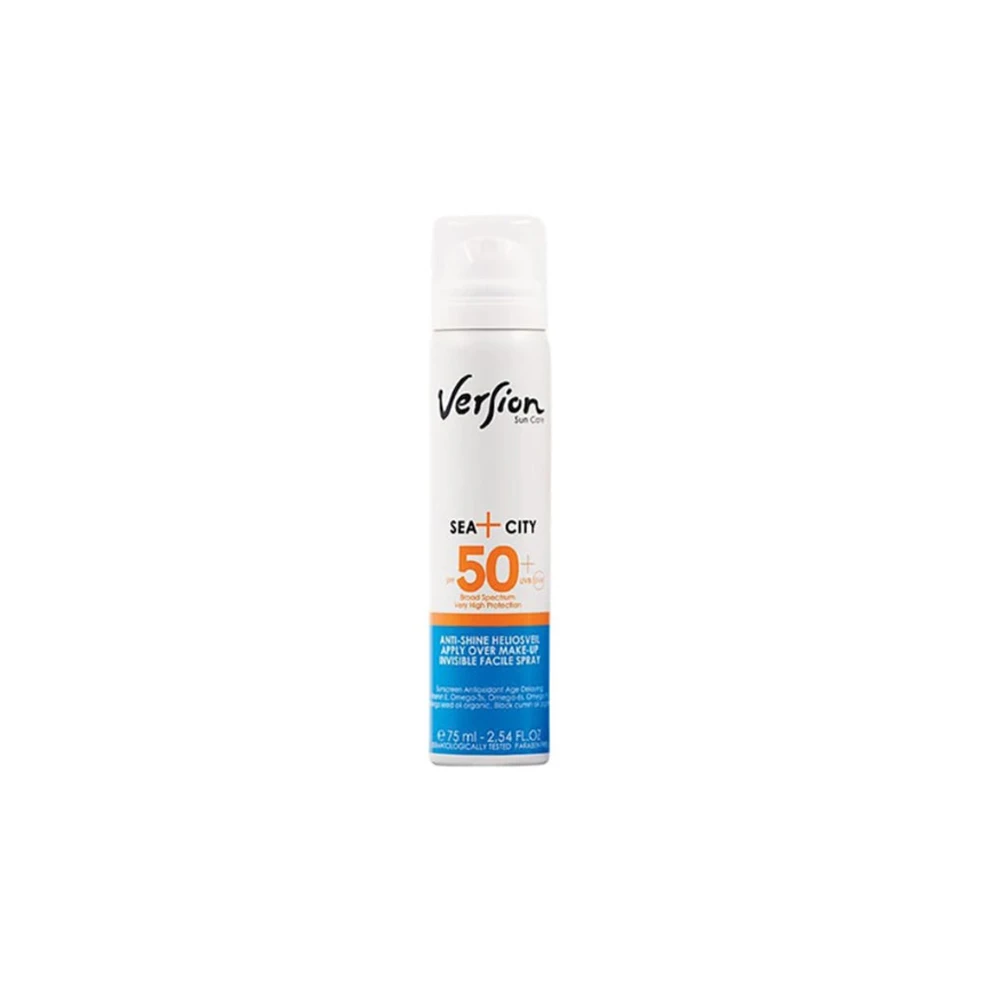 Version Sea+City Αντηλιακή Κρέμα Προσώπου Spray SPF50+ 75ml