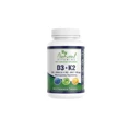Natural Vitamins D3 & K2 MK7 125mg Συμπλήρωμα Διατροφής 60 μασώμενες ταμπλέτες