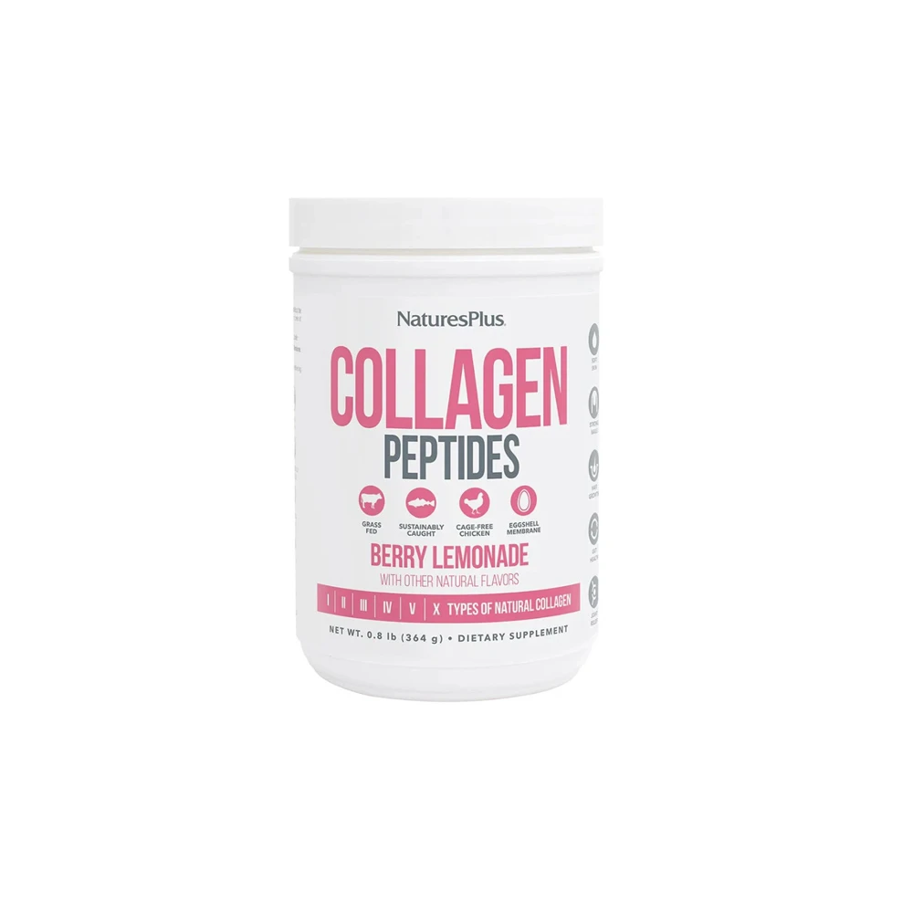 Natures Plus Collagen Peptides Berry Lemonade 364gr