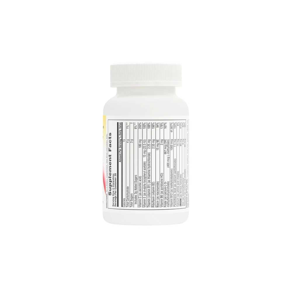 Natures Plus Hema Plex Iron Συμπλήρωμα Διατροφής Με Σίδηρο 60 μασώμενα ταμπλέτες