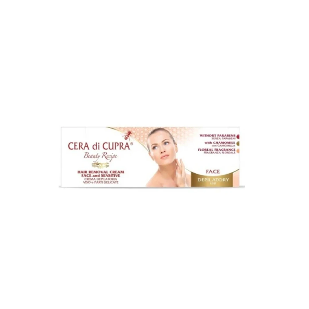 Cera Di Cupra Hair Removal Cream For Face & Sensitive Area 50ml