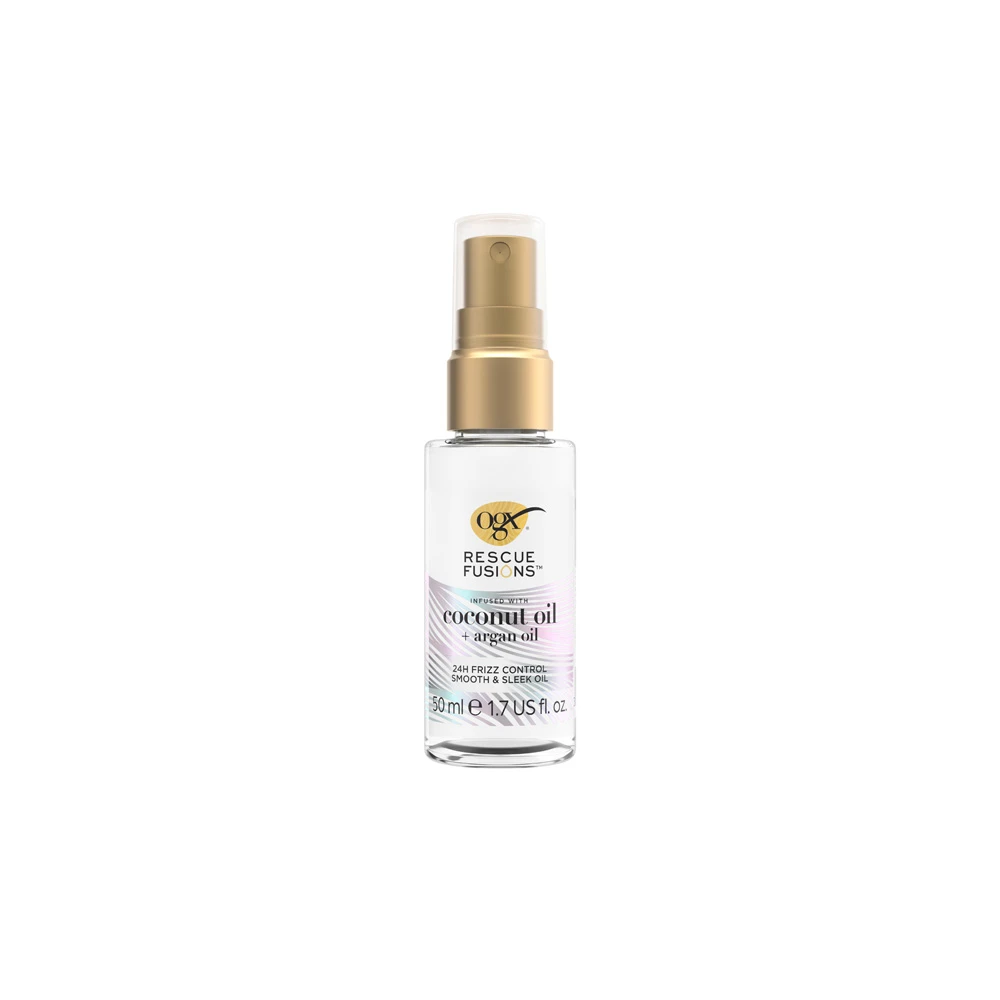 Ogx Rescue Fusions 24hr Frizz Control Smooth & Sleek Oil 50ml