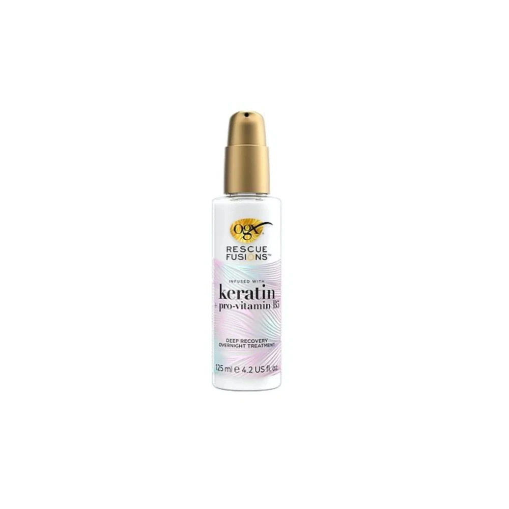 Ogx Rescue Fusions Deep Recovery Overnight Treatment Εντατική Θεραπεία Επανόρθωσης Νύχτας Για Ξηρά & Κατεστραμμένα Μαλλιά 125ml