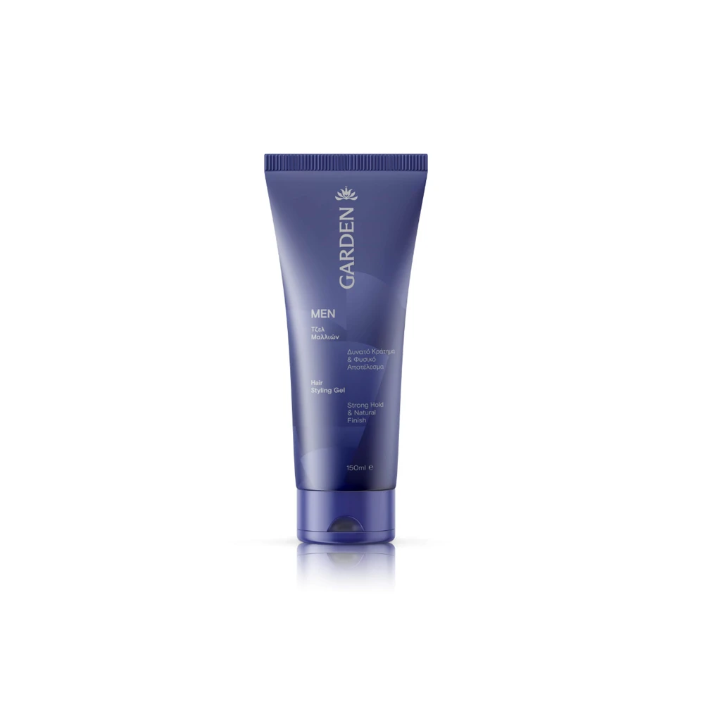 Garden Men Hair Styling Gel For Strong Ηold & Natural Finish 150ml