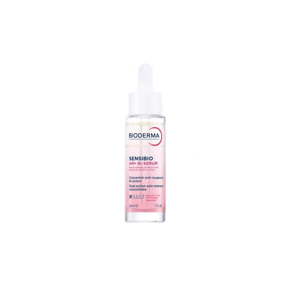 Bioderma Sensibio AR+ Bi Serum Με Διπλή Δράση Κατά Της Ερυθρότητας & Των Σημαδιών Γήρανσης Για Το Αντιδραστικό Ευαίσθητο Δέρμα Με Τάση Ροδόχρου Ακμής 30ml