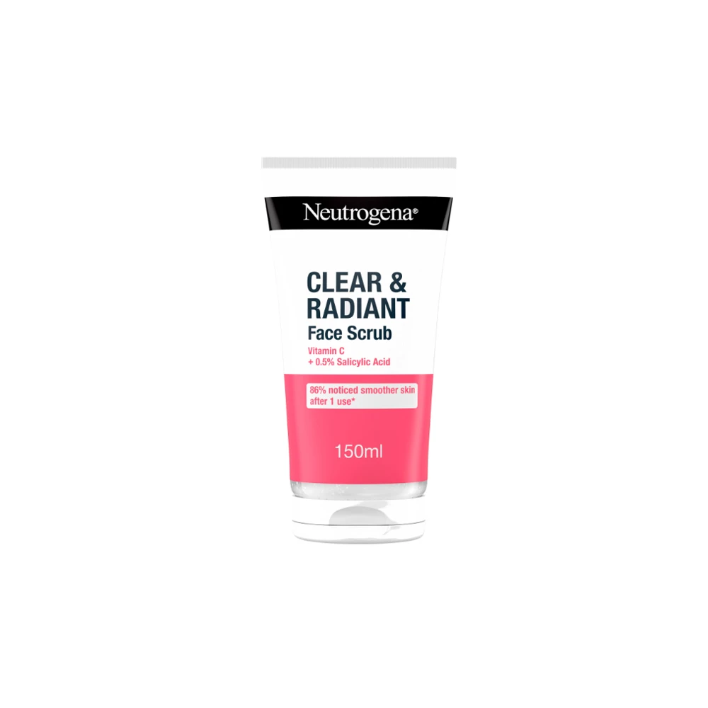 Neutrogena Clear & Radiant Face Scrub With Vitamin C 150ml