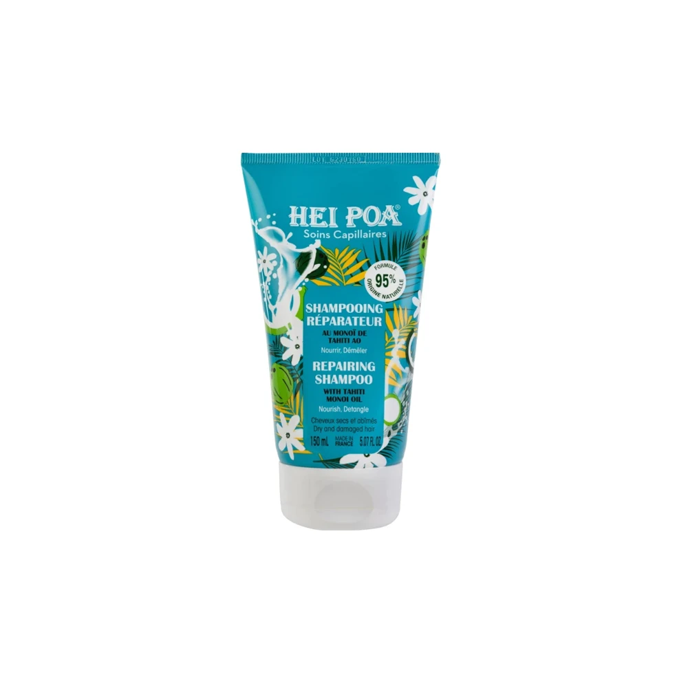 Hei Poa Repairing Shampoo With Tahiti Monoi Oil Σαμπουάν Αναδόμησης & Θρέψης 150ml