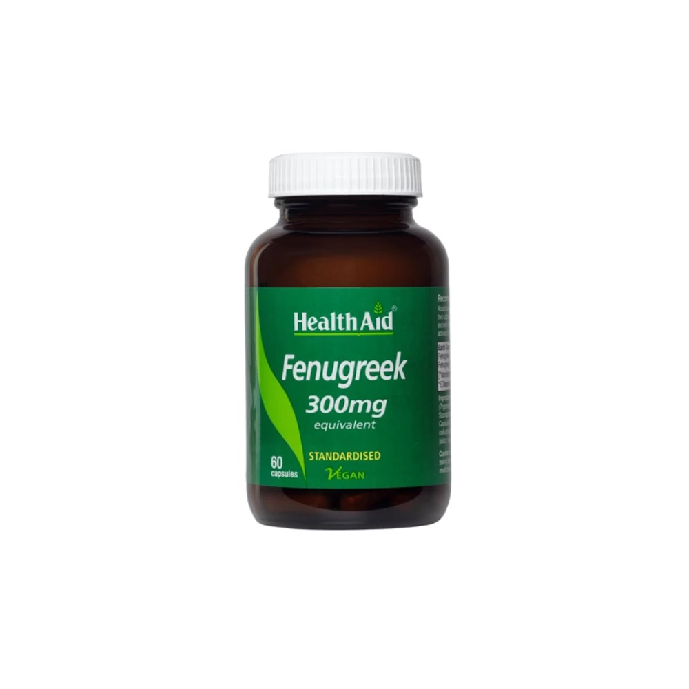 Health Aid Fenugreek 300mg 60 caps