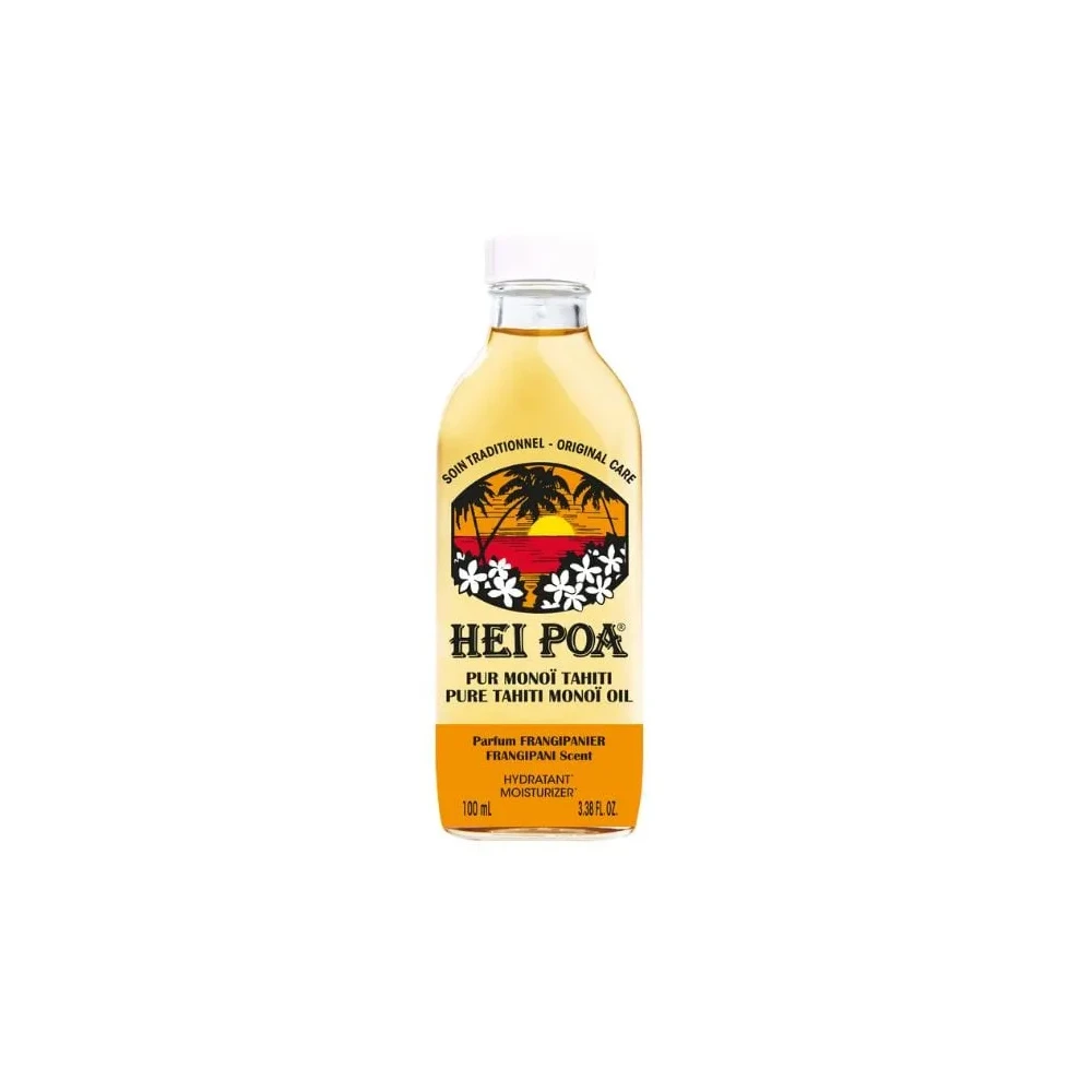 Hei Poa Monoi Oil Tahiti Frangipani Λάδι Monoi Πολλαπλών Χρήσεων Σε Συνδυασμό Με Λάδι Από Εξωτικά Άνθη 100ml