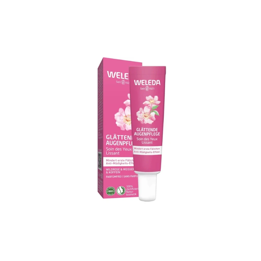 Weleda Eye Cream Wild Rose Κρέμα Ματιών Άγριο Τριαντάφυλλο & White Tea 12ml
