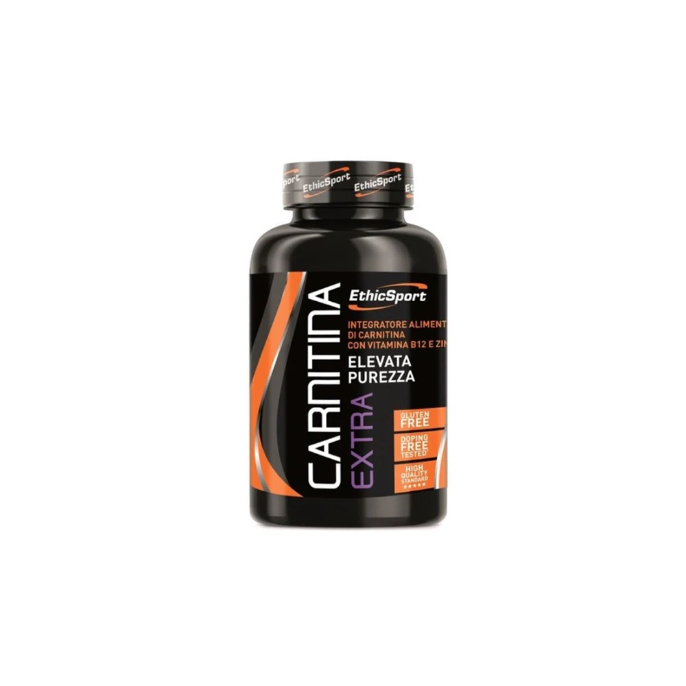 EthicSport Carnitina Extra 1600mg Συμπλήρωμα Διατροφής Για Απώλεια Λίπους & Μυϊκή Γράμμωση 120 κάψουλες