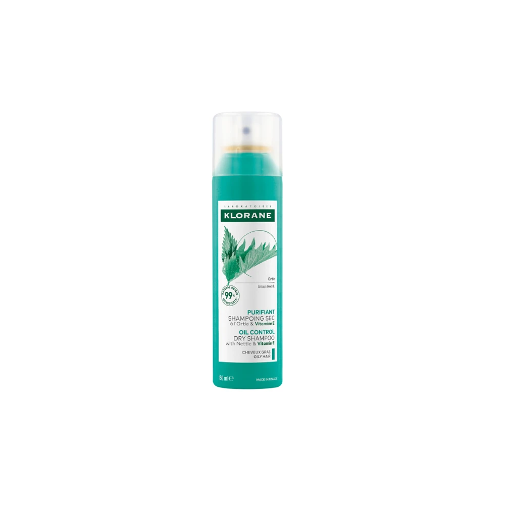 Klorane Ortie Dry Shampoo Ξηρό Σαμπουάν Για Λιπαρά Μαλλιά 150ml
