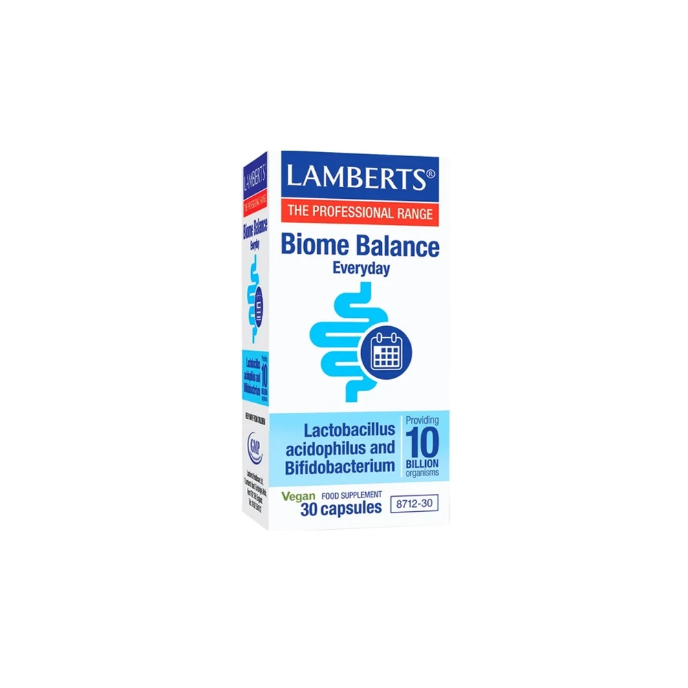 Lamberts Biome Balance Everyday Συμπλήρωμα Διατροφής Με Προβιοτικά 30 κάψουλες