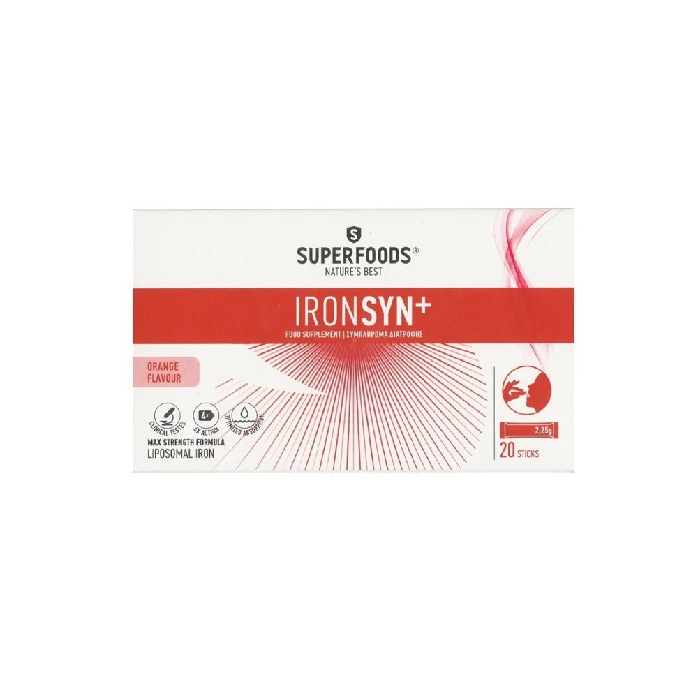 Superfoods Ironsyn+ 20 sticks