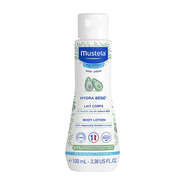 ΔΩΡΟ Mustela Bebe Hydra-Bebe Lait Ενυδατικό Γαλάκτωμα Σώματος 100ml