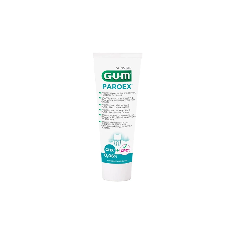 Gum 1750 Paroex Toothpaste 0,06% CHX & 0,05% CPC Οδοντόκρεμα Για Την Προστασία Των Ούλων 75ml