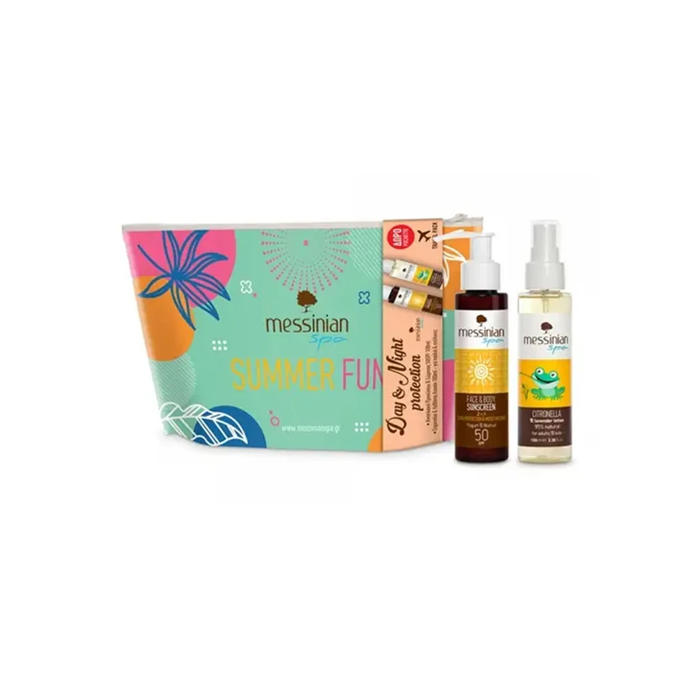 Messinian Spa Promo Sunscreen Yogurt & Walnut SPF50 100ml & Cintronella Lotion 100ml