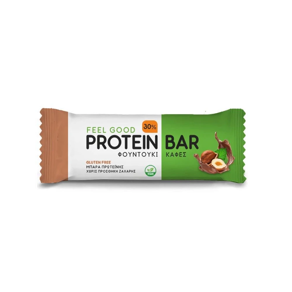 Feel Good Coffee Hazelnut Protein Bar 60gr